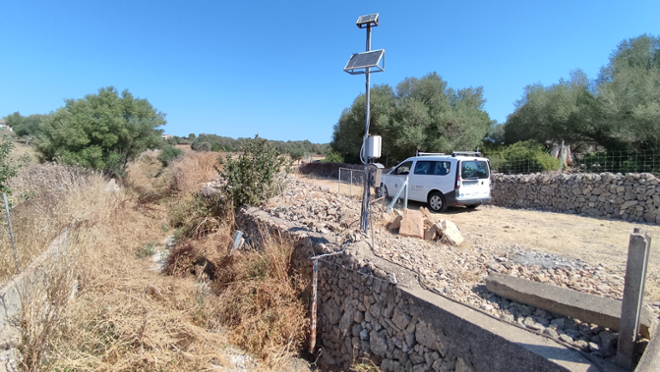 Estaci de Son Pou, a Vilafranca de Bonany. Foto: RISCBAL